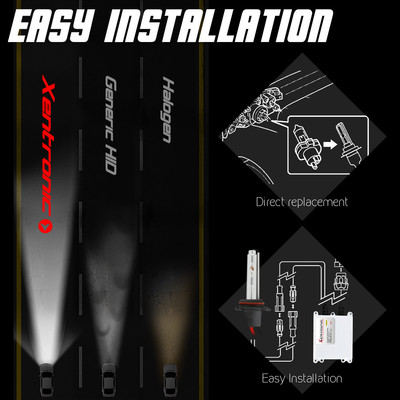 XENTRONIC Slim Xenon Lights HID Kit H1 H3 H4 H7 H10 H11 H13 9004 9005 9006 XENTRONIC Slim Xenon Lights HID Kit H1 H3 H4 H7 H10 H11 H13 9004 9005 9006