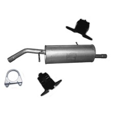 Endschalldämpfer Auspuff  fur Citroen C3 II SC von11/09 bis10/11 +Montagezubehör