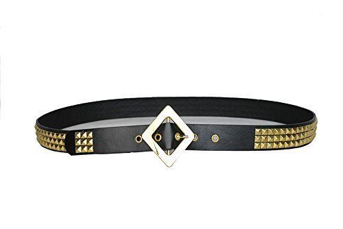 Harley Quinn Gold Studded BELT with Metal Buckle Suicide Squad