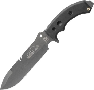 TOPS Tahoma Field Fixed Knife 7.75'' 1095HC Steel Full Tang Blade Micarta Handle