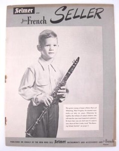 Vintage 1953 Selmer Seller Magazine Saxophone Clarinet Advertising Booklet