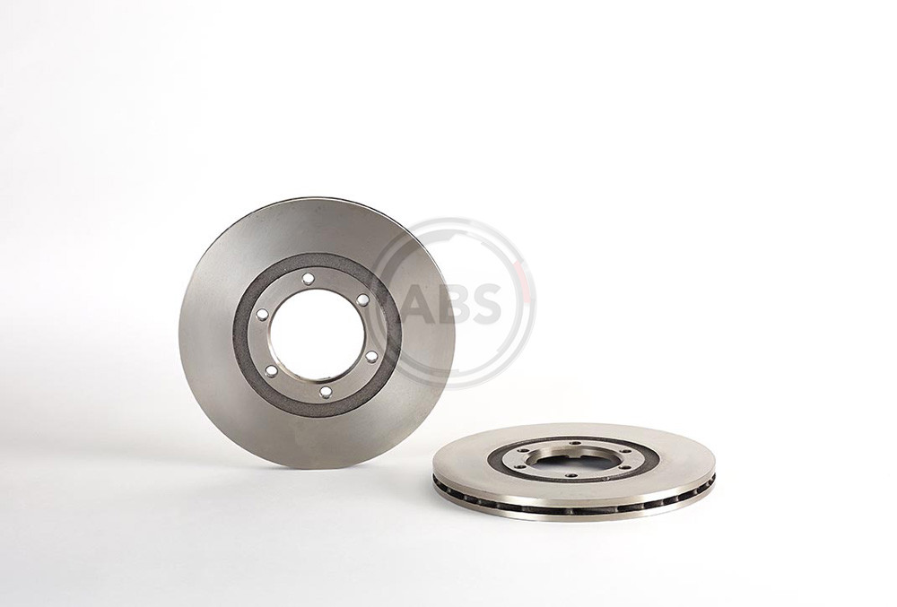 Front Set 2x Brake Discs BREMBO 09.5957.10 for Kia/Mazda Besta/E-/B- (83-03)