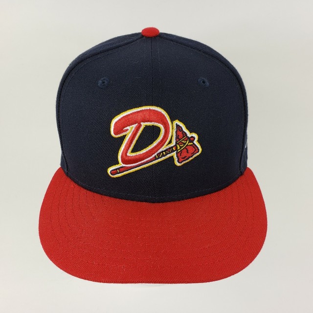 Danville Braves Hat 25 Years 19332018 Size 7 3/8 New Era 59Fifty MiLB