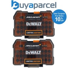 Dewalt FLEXTORQ MCLAREN F1 Screwdriver Impact Rated Set 64 Piece + Tough Case