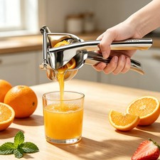 Lemon Squeezer Stainless Steel Manual Citrus Press Juicer Heavy Duty Rustproof