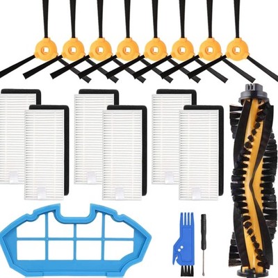 Ersatzteile Zubehör Set für Ecovacs Deebot N79 N79S DN622 Staubsaugerroboter 