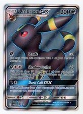 Umbreon GX - Pokemon 2017 Sun & Moon #142 NM