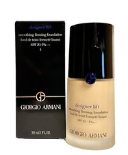 GIORGIO ARMANI Designer Lift Smoothing Firming Foundation SPF 20  4 NIB
