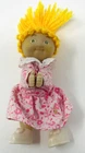 Vintage Cabbage Patch Kids Mini Pencil Hugger Clip On Doll Blonde Girl