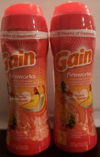 Lot Of 2 Gain Fireworks Tropical Sunrise In Wash Scent Booster 13.2 oz!