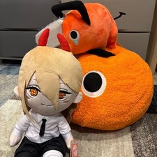 Chainsaw Man BIG Plush Toy Set - Power  Pochita