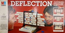 MB Games Deflection Strategy Board Game Vintage 1981 2 Players - Complete