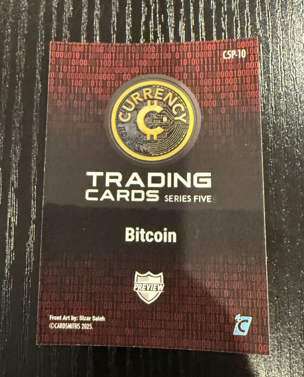 2025 Cardsmiths Currency Space - Bitcoin #C5P-10 S5 Preview | eBay