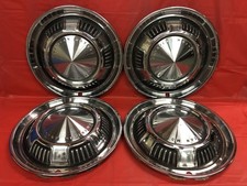 Vintage Set Of 4 1968–69 AMC Rebel 14" Hubcaps American Motors