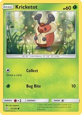 Kricketot SM - Cosmic Eclipse 13/236 NM Pokemon