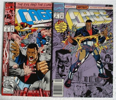 CAGE # 1, 8 US Comics 1992 