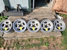 5 Vintage 14x6.75 Et Iv Slotted Mag Wheels Uni-lug 3329468