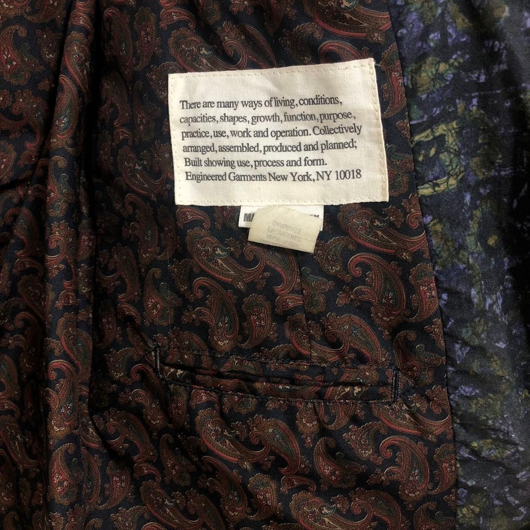 Engineered Garments Cotton Three-Button Blazer Pa… - image 8