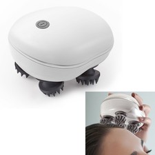 Electric Waterproof Scalp Massager For Relaxation 4 Claws Stress Relief Red LED  