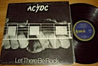AC/DC *OZ BLU ROO ALBERT 1st Press G/fold 12" LP ' LET THERE BE ROCK ' 1977 VGC