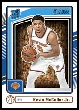 2024-25 Donruss #248 Kevin McCullar Jr. RC New York Knicks NM+