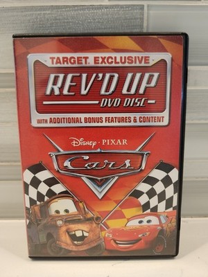 Disney Pixar Cars Rev'd Up DVD Disc with Bonus Content 2006 Target Exclusive