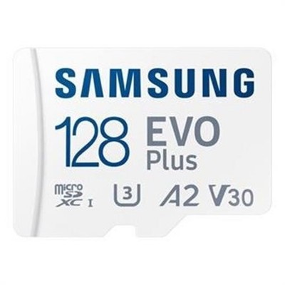 Memory Card Samsung Evo Plus, 128 Gb, 160 Mb/S - 120 Mb/S