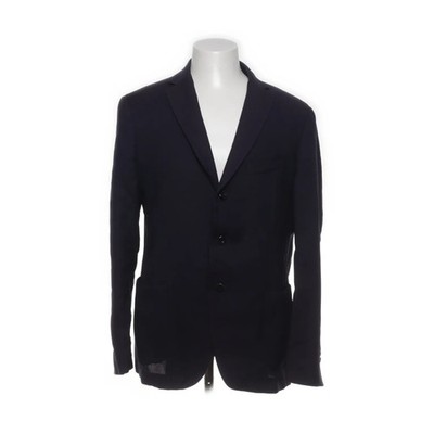 Hellmann's, Blazer, Größe: 52, Blau, Wolle, Herren #yCs