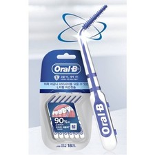 K Beauty Oral-B L-Shape Interdental Brush 18pk x2 Gentle Gum Care
