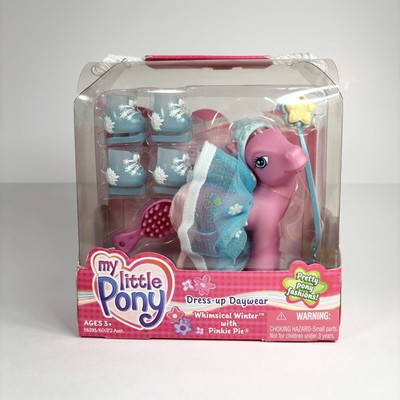 My Little Pony Dress Up Daywear Whimsical Winter with Pinkie Poe Vintage  2004