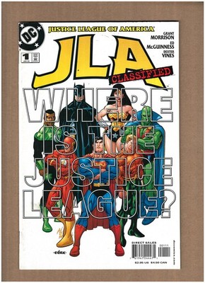 JLA Classified #1 DC Comics 2005 Grant Morrison & Ed McGuinness Cover A VF 8.0