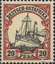 Deutsch-Ostafrika 16 postfrisch 1901 Schiff Kaiseryacht Hohenzollern