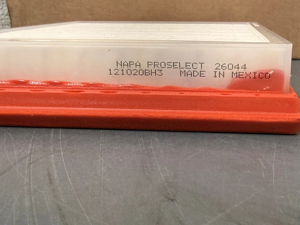 QTY 6 NAPA ProSelect Commercial Panel Air Filters for SOME Infiniti/Nissan 26044 - Image 2 of 4