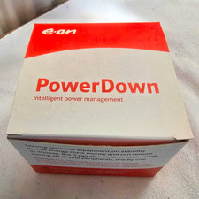 E.ON PowerDown Intelligent Power Management Saving Standby Plug Brand New In Box