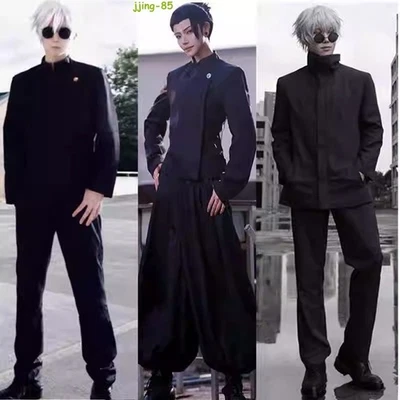 Jujutsu Kaisen Gojo Satoru Geto Suguru Full Set Cosplay Costume Clothing Outfits - Image 1 of 4