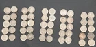 50 Mercury Roosevelt Dimes Full Roll 90% Silver $5 Face Circulated US Silver 2/