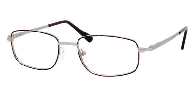 Elasta 7193 Eyeglasses Men 0PC3 Havana Pewter Rectangle 54mm New 100% Authentic