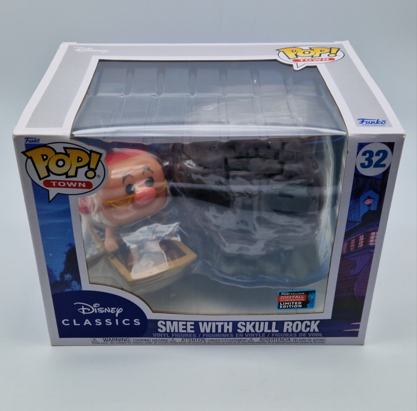 FUNKO Pop 32 Town Disney Peter Pan Figurine Vinyle Mouche avec Rocher du Crâne
