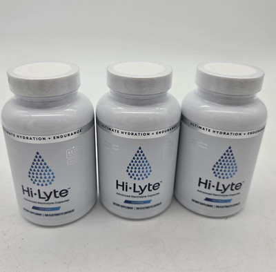 Hi Lyte Electrolyte Replacement Capsules Lot Of 3 Keto Friendly Best By 11/25