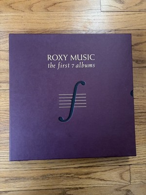 Roxy Music First 7 Vinyl LP Record Albums Box Set UK IMPORT EXCELLENT