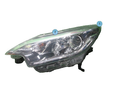日産ノート　ヘッドライト　LED HE12 26060-5WK5A Nissan Note HE12 OEM Left Headlight Lamp 26060-5WK0B 5WK0D Genuine