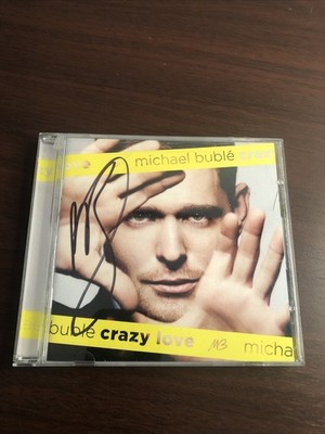 Crazy Love by Michael Bublé CD  signed by artist Autograph Sealed new