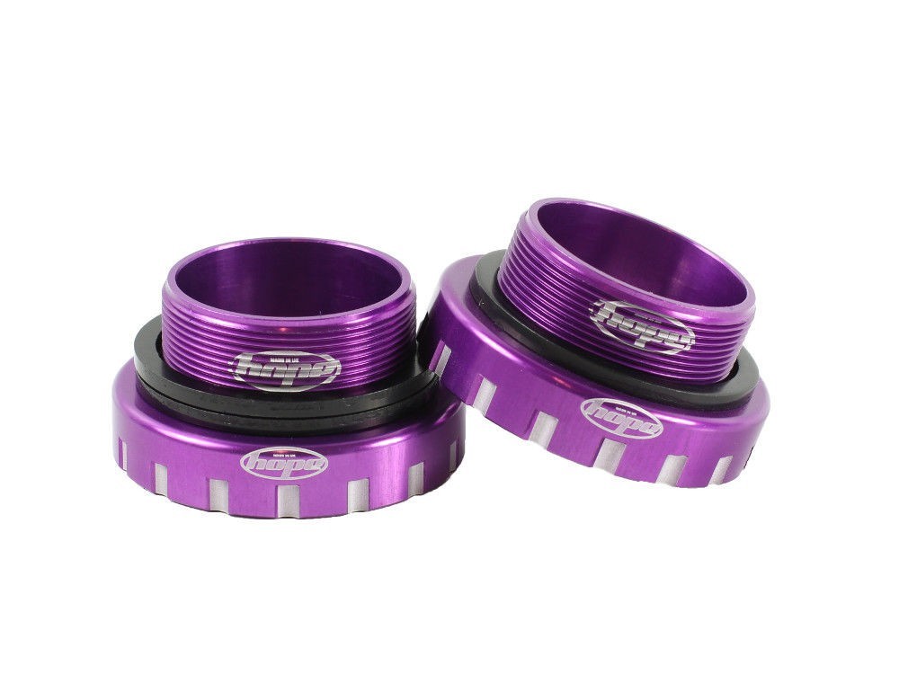 Hope Threaded Bottom Bracket 68/73/83mm 30mm Purple