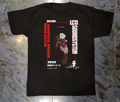 LCD SOUNDSYSTEM 2026 CHICAGO Tour T Shirt All Size S to 5XL OM2121