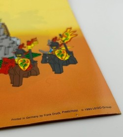 Lego 6076 Dark Dragon's Den Instruction MANUAL ONLY (1993)