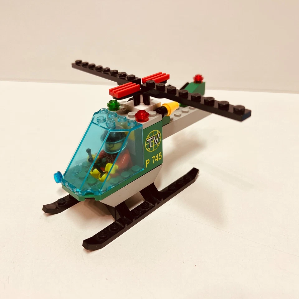 LEGO System - 6425 TV Hubschrauber - Vollständig - GUT  #356 - Bild 2 von 4