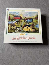 Linda Nelson Stocks 1000 Piece Puzzle Made By Ceaco Series 4 Made In The USA