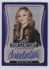 2020 Leaf Pop Century Purple 9/20 Drea de Matteo #BA-DDM Auto k4s