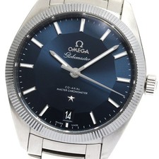 OMEGA Globemaster 130.30.39.21.03.001 Navy Dial Automatic Men's Watch_899079