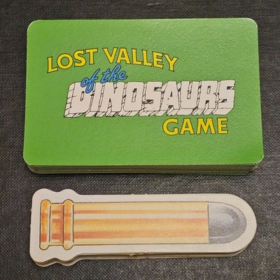 Brettspiel Waddingtons VERLORENES VALLEY DER DINOSAURIER Abenteuerkarte